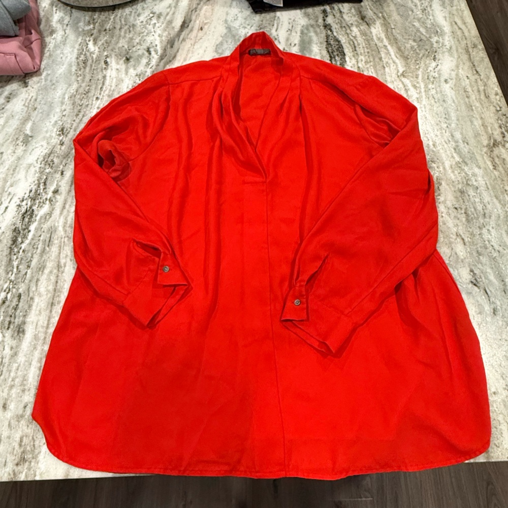 Vince Camuto Fiery Red Blouse